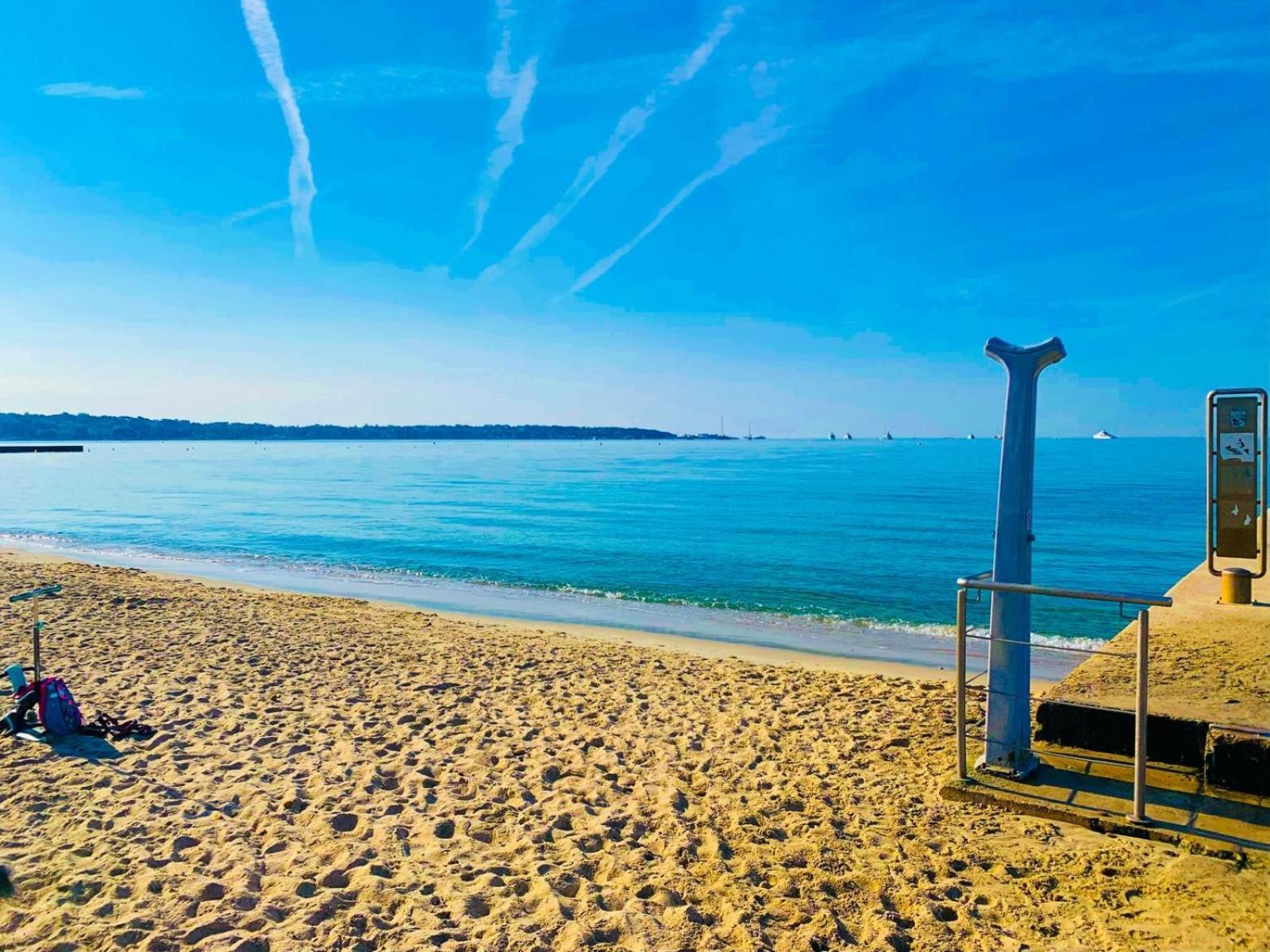 1 Bedroom Sea View, Swimming Pool, Beach On Foot, Parking Antibes Luaran gambar